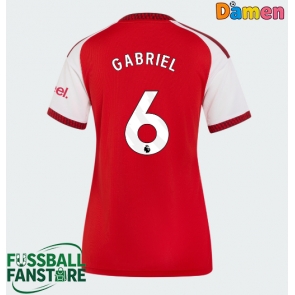 Arsenal Gabriel Magalhaes #6 Replik Heimtrikot Damen 2026-27 Kurzarm
